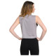 Target Γυναικεία αμάνικη μπλούζα Single Jersey Croped Vest Queen